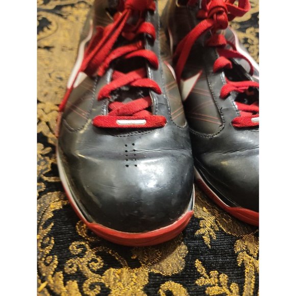 Nike Hypersize 367173-012 High Top Shoes Sneakers Black & Red Size 11 main image 5